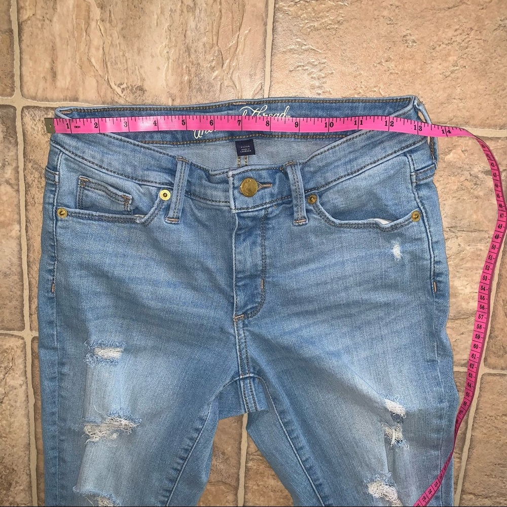 Universal Thread Distressed Skinny Ankle Jeans - Picture 10 of 13